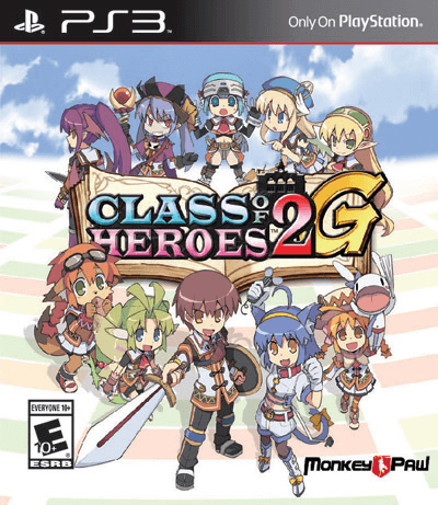 Class of Heroes 3 box art for Playstation 3